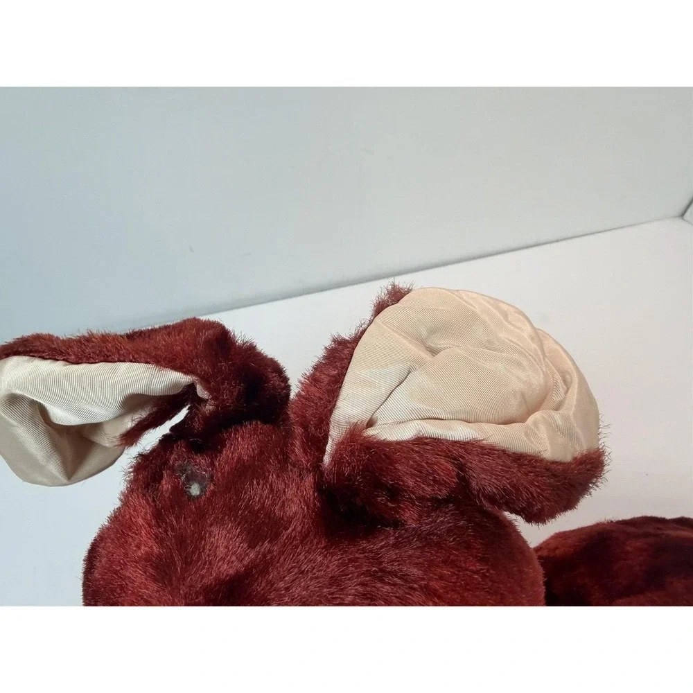 Gund‎ Creation Swedlin Sani-Foam Plush Red Pink Easter Rabbit Bunny Hat 14